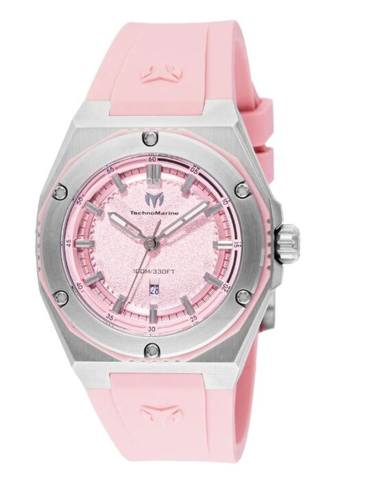 TechnoMarine Coral Legacy Women’s Pink Watch 36mm TM-416053 New